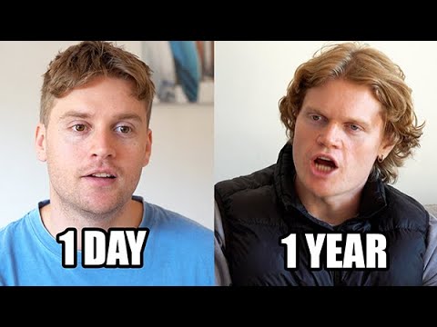 1 Day with Housemates VS 1 Year thumbnail