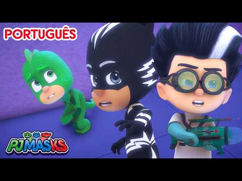 PJ Masks Vs. Vilões Unidos🦎 PJ Masks em Português episódios completos 🦸 Desenhos animados thumbnail