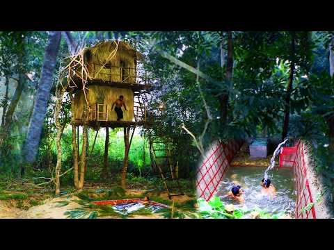 100 Days Building A Modern Underground Hut [Full Top 3 ] thumbnail