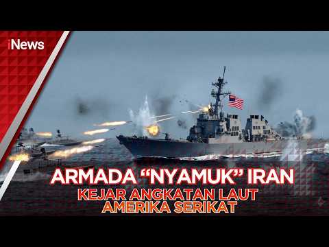 ?BREAKING NEWS | ARMADA NYAMUK IRAN KEJAR ANGKATAN LAUT AMERIKA SERIKAT  (16/05) thumbnail