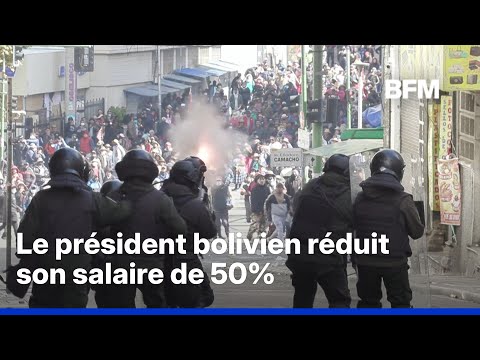 Bolivie: face aux manifestations, le président annonce réduire son salaire de 50% thumbnail