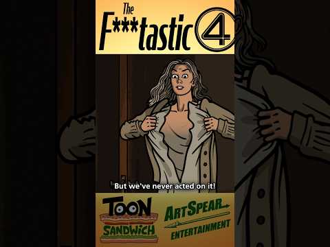 Fantastic Fournication - TOON SANDWICH #funny #marvel #fantasticfour #mcu #avengers #animation thumbnail