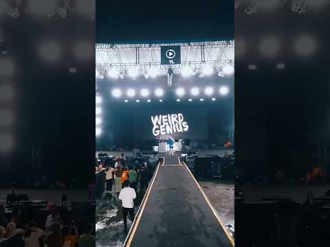 The crowd was wet and wild over Water ?? ? Water, Tyla - Weird Genius Bootleg/Remix  #hardtechno thumbnail