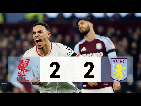 Aston Villa vs Liverpool 2-2 | All Goals & Highlights | Premier League 2025 | Goals & Highlights 4K thumbnail