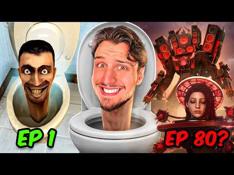 TOUS Les ÉPISODES de SKIBIDI TOILET (épisode 80 ?!) thumbnail