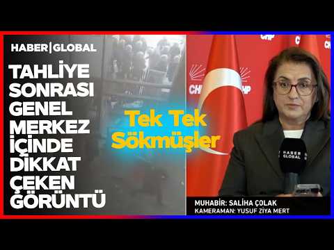 Tahliye Sonrası CHP Genel Merkezinde Dikkat Çeken Görüntü! Tek Tek Sökülmüş! thumbnail