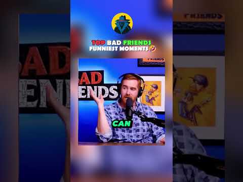 Bad Friends Funniest Moments🤣 #viralvideo #funny #interestingclips #viralshort #podcast #badfriends thumbnail