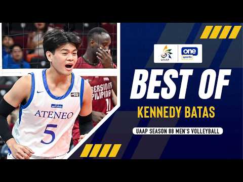 Kennedy Batas’ HIGH-IMPACT PLAYS for Ateneo | UAAP SEASON 88 MEN’S VOLLEYBALL TOURNAMENT thumbnail