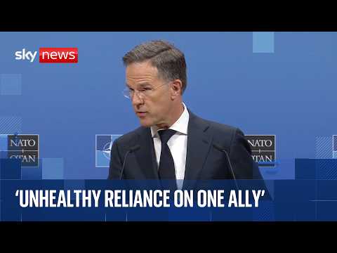 Mark Rutte says NATO needs to 'move away' from relying on US thumbnail