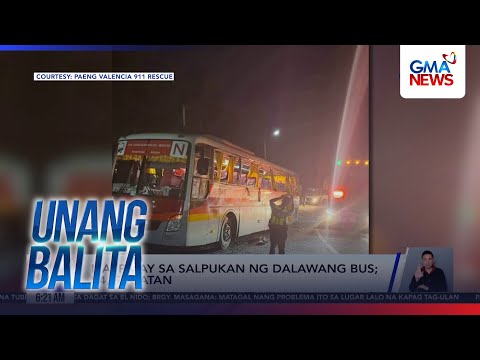 1, patay sa salpukan ng 2 bus sa Benguet | Unang Balita thumbnail