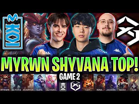 MYRWN SACA SHYVANA TOP CON KOI! ?MUY ÉPICO!? | KOI vs GX Game 2 EWC Qualifier 2026 thumbnail
