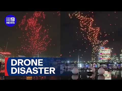 What went wrong at Vivid Sydney's drone show? | 9 News Australia thumbnail