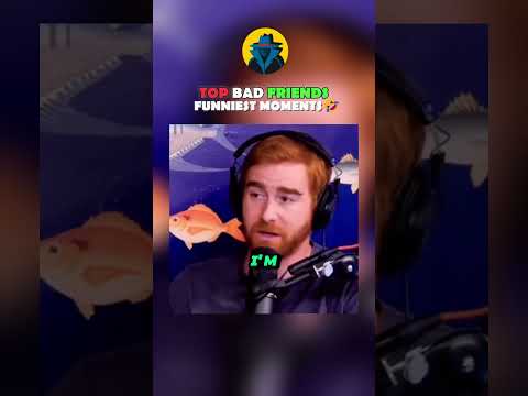 Bad Friends Funniest Moments🤣 #viralvideo #funny #interestingclips #viralshort #podcast #badfriends thumbnail