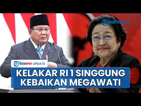Kelakar Prabowo Singgung PDIP Kerap Kritik Pedas: Gapapa, Waktu Gak Berkuasa Saya Dibantu Bu Mega thumbnail