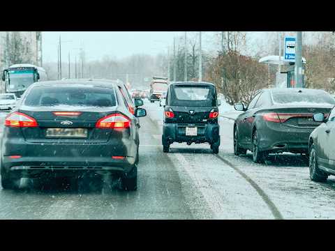 ВПИХНУЛИ 100 СИЛ В МОТОКОЛЯСКУ. BAJAJ QUTE DRIFT MODE. thumbnail