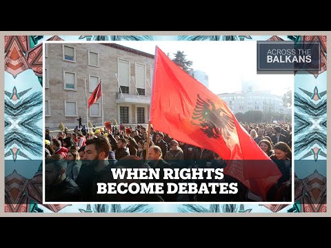 Albanian students fight for their native language thumbnail