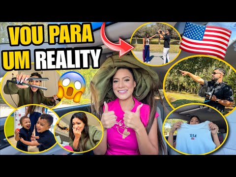 VOU PARA UM REALITY VALENDO 100MIL DÓLARES!!! 💸😱👀🇺🇸 *MOSTREI TUDO*  thumbnail