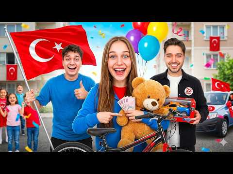 23 NİSAN ÖZEL ELİF'İN HER İSTEDİĞİNİ YAPTIK ?! thumbnail