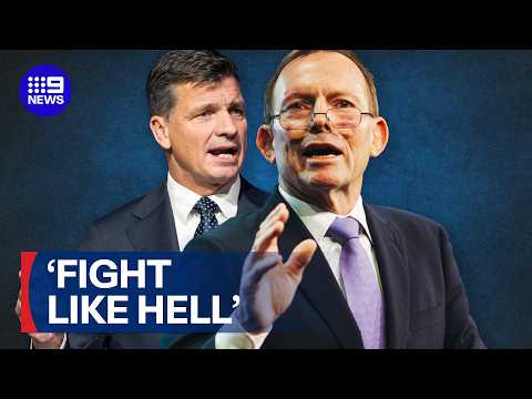 "Fight Like Hell": Taylor hopes to re-energise party at all-time low | 9 News Australia thumbnail