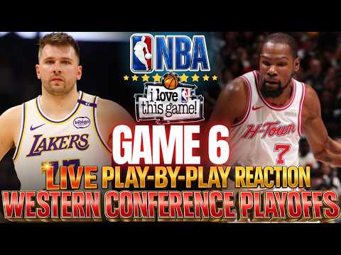 ?LAKERS VS ROCKETS │ Game 6 - 2026 NBA WEST PLAYOFFS  Basketball Play-By-Play Reaction & Scoreboard thumbnail