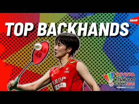 TOYOTA Thailand Open 2026 | Top Backhands of the Week thumbnail