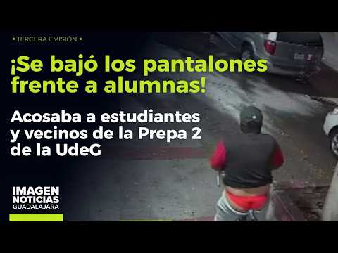 Detienen a presunto exhibicionista y acosador de estudiantes de la Preparatoria 2 de la UdeG thumbnail