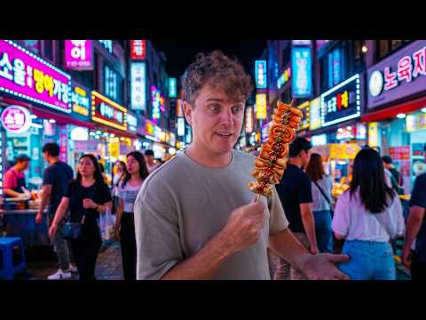 We Tried Street Food in Korea (48 hours in Seoul) thumbnail