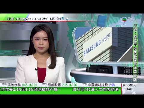無綫TVB 0200新聞報道｜分析指習近平亮出底線 特朗普稱未決定是否對台灣軍售｜三星電子資方籲重啟談判 工會堅持如期罷工料多達5萬人參與｜普京繼法英美領袖訪華 中方於大國博弈保持戰略空間與話語權｜ thumbnail