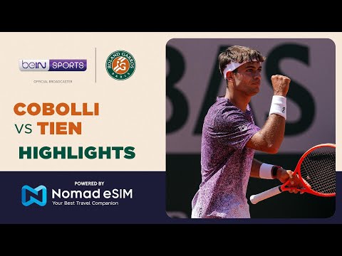 Flavio Cobolli vs Learner Tien | Roland-Garros 2026 | Match Highlights thumbnail