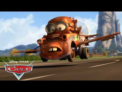 Mater Learns To Fly at Propwash Junction! ✈️💨 | Pixar Cars | @disneyjr thumbnail