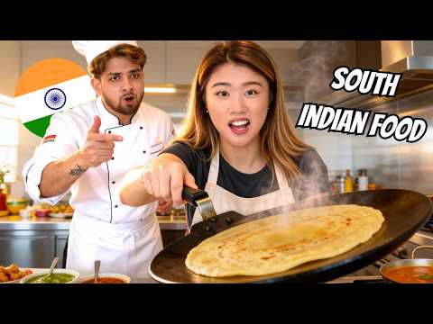 My Chinese Fiancée Cooking South Indian Food With Hindi Instructions thumbnail