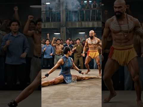 Chun-Li Vs Dhalsim Behind the camera Street Fighter 2 The Last Kumite Retro Cinema  inspired AI thumbnail
