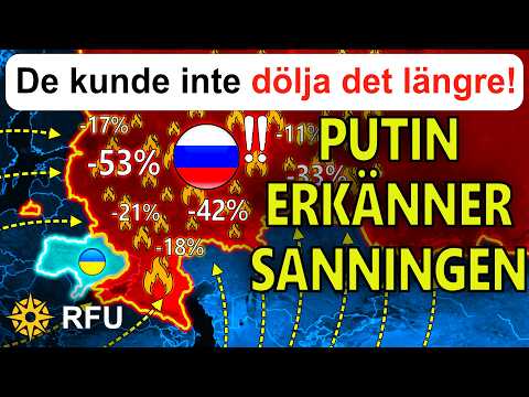 De kunde inte dölja det längre! Putin erkänner sanningen om det verkliga läget vid fronten nu thumbnail