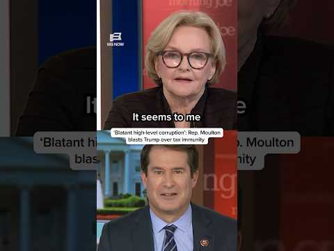 'Blatant high-level corruption': Rep. Moulton blasts Trump over tax immunity thumbnail