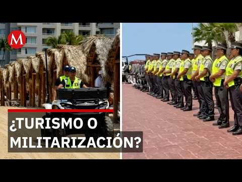 Despliegue masivo en Acapulco por el Mundial desata debate por la presencia de la Guardia Nacional thumbnail