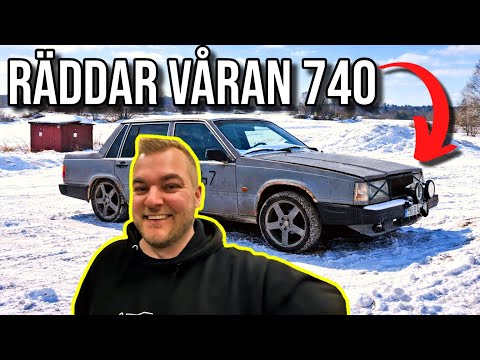 RÄDDAR VÅRAN VOLVO 740 VI KÖPTE FÖR 1000 KR - [VLOGG #816] thumbnail