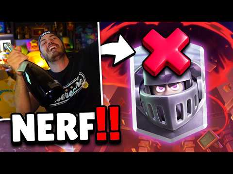 SBOCCIOOO... NERF al GRAN CAVALIERE su CLASH ROYALE! thumbnail