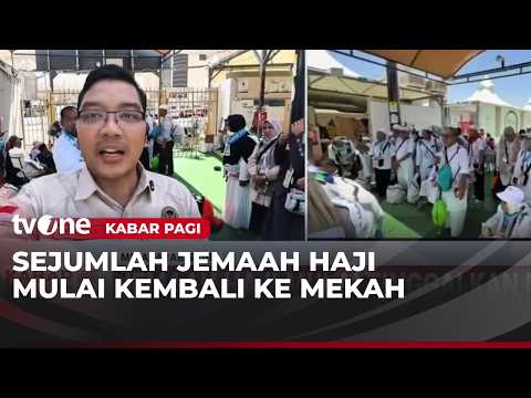 Ribuan Jemaah Haji Indonesia Mulai Tinggalkan Mina | Kabar Pagi thumbnail