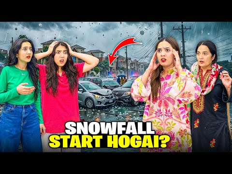 Lahore Mein Snowfall Start Hogayi??Mama Ny Ghar Sy Nikal Diye??Itny Saray Choozay Agaye?|Sistrology thumbnail