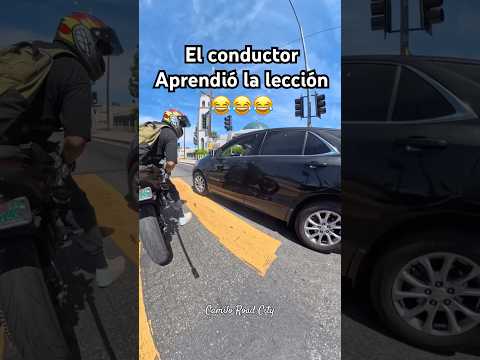 Biker le enseñó a respetar #motos #humor #automobile #kawasaki h2 thumbnail
