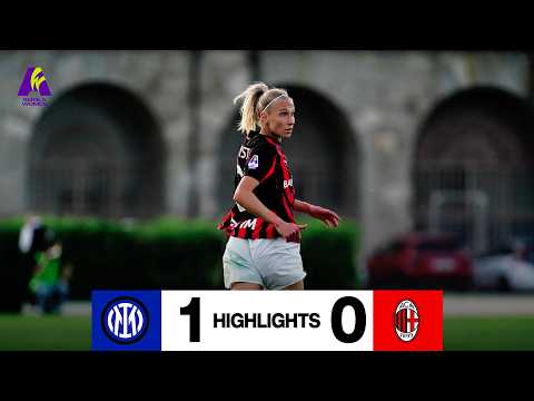 Rossonere fermate nel derby | Inter-Milan 1-0 | Serie A Women Highlights thumbnail