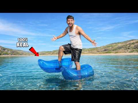 We Walked On Water… Finally ! 😱| पानी पर चलने वाले जूते !! thumbnail