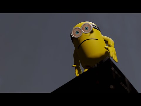 a minion overdoses on microplastics and then proceeds to jump off a rooftop thumbnail