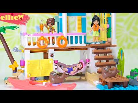 Are these seals TOO cute 🤔? LEGO Friends Beach House with Seals build & review thumbnail