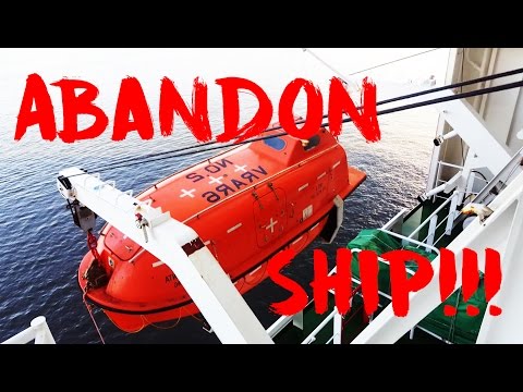 Lifeboats - What Equipments Inside? Launching & How do they work? thumbnail