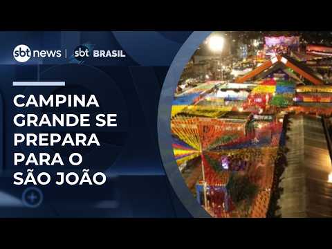 São João de Campina Grande entra na reta final de preparação #SBTBrasil thumbnail