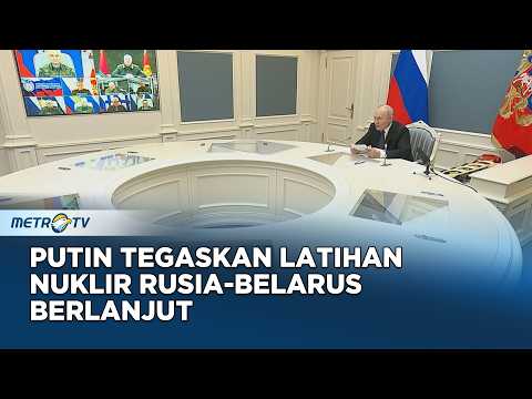 Putin Tegaskan Rusia Tak Terlibat Perlombaan Senjata Tapi Latihan Nuklir Berlanjut thumbnail