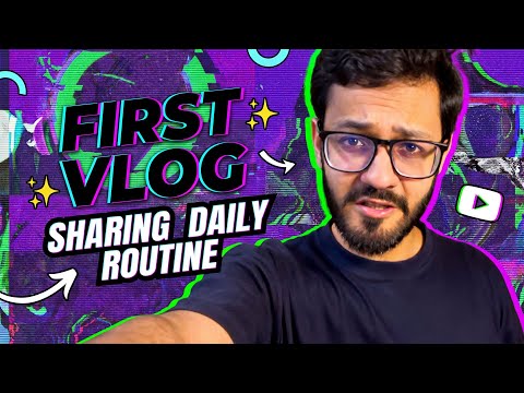 FIRST VLOG ? | Introduction, Daily Routine & Behind The Scenes of Emaan’s 1st Shoot ?✨ thumbnail