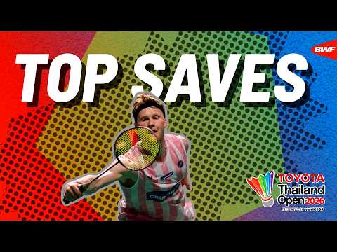 TOYOTA Thailand Open 2026 | Top Saves of the Week thumbnail