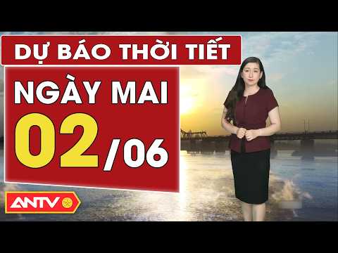 Dự báo thời tiết mới nhất ngày mai 2/6: Bắc Bộ nắng nóng diện rộng; Trung Bộ có mưa rải rác | ANTV thumbnail